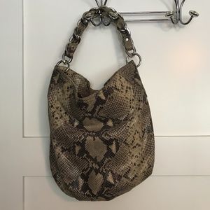 Michael Kors Snakeskin Leather Bag